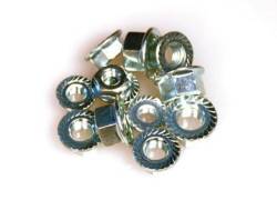 ARP Auto Racing - ARP 200-8665 Serrated Flange Nut 10PC 5/16-24 4 Socket 1/2 - Image 1