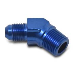 Russell - Russell 662390 6AN 45-DEG Flare To 3/8" Pipe Adapter Fitting w/Blue Finish - Image 1