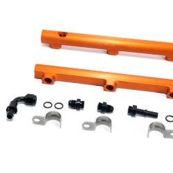 BBK Performance Parts - BBK Performance 5019 High Flow Billet Fuel Rails Orange for 05-14 Dodge Hemi - Image 288