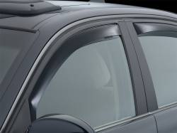 Weathertech - WeatherTech 80405 Side Window Front Deflector Set Dark Tint - Image 1