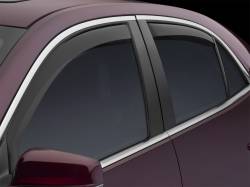 Weathertech - WeatherTech 82730 Side Window 4Pc Deflector Set Dark Tint - Image 1