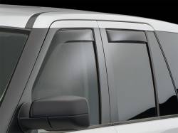 Weathertech - WeatherTech 82409 Side Window 4Pc Deflector Set Dark Tint - Image 1