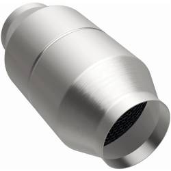 MagnaFlow Exhaust Products - MagnaFlow 60110 HM Grade Universal Catalytic Converter 12"L x 6"W Round - Image 2