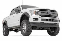 Rough Country Suspension Systems - Rough Country F-F318201 SF1 Fender Flares-Black for 18-20 Ford F150 2WD/4WD - Image 2