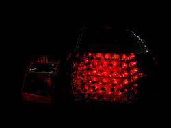 Anzo USA - Anzo USA Chrome LED Red/Clear Lens Taillight Set BMW 3-Series Sedan 321004 - Image 2