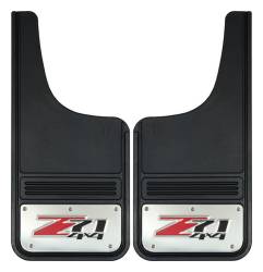 Gatorback - Gatorback 12"x26" Cut-Style Black Mud Flaps Z-71 Logo GB1226CUTZ71 - Image 1