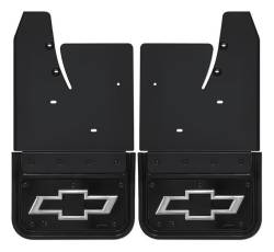 Gatorback - Gatorback 12" Front 5/8" Offset Black Mud Flaps Silverado GCAA759103 - Image 1