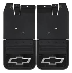 Gatorback - Gatorback 12" Rear 5/8" Offset Black Mud Flaps Silverado GCAA759104 - Image 1