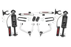 Rough Country Suspension Systems - Rough Country 28857 3.5" Vertex/V2 Suspension Lift Kit for 19-24 Sierra 1500 Gas - Image 1