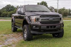 Rough Country Suspension Systems - Rough Country SF1 Fender Flares-Absolute Black 18-20 Ford F150 F-F318201-G1 - Image 6