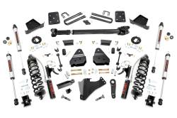 Rough Country Suspension Systems - Rough Country 51358 6" V2 Coilover Lift Kit for 17-22 F250/F350 SD Diesel 4WD - Image 1