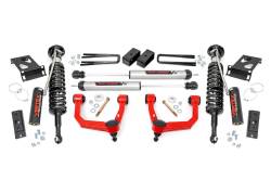 Rough Country Suspension Systems - Rough Country 74257RED 3.5" Vertex/V2 Lift Kit for 05-23 Toyota Tacoma 2WD/4WD - Image 1