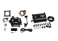 FiTech Fuel Injection - FiTech 35202 Go EFI 4 600 HP Matte Black EFI w/Force Fuel Delivery Master Kit - Image 1