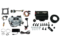 FiTech Fuel Injection - FiTech Fuel Injection 35501 Go EFI 4 600 HP Bright Aluminum EFI System - Image 1