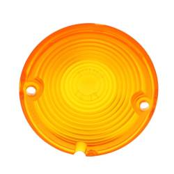 Trim Parts - Trim Parts A1481A 1957 Full-Size Chevrolet Amber Parking Light Lens PAIR - Image 3
