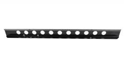 Kentrol - Kentrol 50429 Powdercoat Black 54" Front Bumper w/Holes for 45-86 Jeep CJ - Image 3