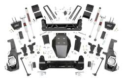 Rough Country Suspension Systems - Rough Country 111040 5" M1 Lift Kit for 20-26 Silverado/Sierra 2500HD w/OL 4WD - Image 1