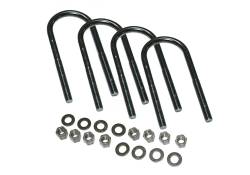 Superlift - Superlift 10824SUP U-Bolt 4 Pack 9/16 x 3 1/8 x 13 Round w/Hardware - Image 1