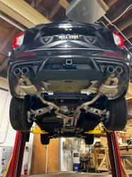 Valvetronic Designs - Valvetronic Designs UVM.63MM.DUALOUT.X2 Universal Muffler Kit Single Inlet Dual - Image 2