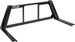 Highway Products - Highway Products 4012-031-BK62 Honeycomb Open Post Smooth Black Upright/Center - Image 1