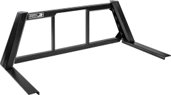 Highway Products - Highway Products 4012-031-BK62 Honeycomb Open Post Smooth Black Upright/Center - Image 2