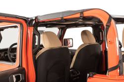 MasterTop - MasterTop 14300724 MasterTwill Bimini Soft Top Plus for 20-23 Jeep JT Gladiator - Image 4