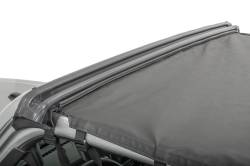 MasterTop - MasterTop 14300535 Black Diamond Bimini Top Plus for 18-23 Jeep JL Wrangler 2Dr - Image 2