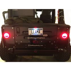 OffRoadOnly - OffRoadOnly LD-PL6 License Plate LED Light w/6' Disconnectable Harness for Jeep - Image 6