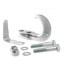 CURT - CURT 22401 Tow Hook w/Hardware 10000 lbs Chrome - Image 1