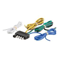 CURT - CURT 58540 5-Way Flat Bonded Wiring Connector - Image 1