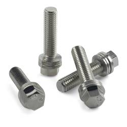 Proform - Proform 66754 Wedge-Locking Header Bolts Hex M8x.984" Chevy LS Nickel Plt 12Pc - Image 2