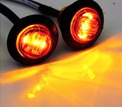 Quake LED - Quake LED QAF996 Amber Side Marker Lamp 6Pc - Image 2