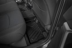 Rough Country Suspension Systems - Rough Country Front/Rear Floor Liners Black for 19-25 RAV4 FF-71602 - Image 3