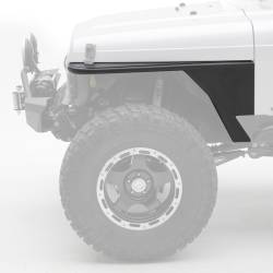 Smittybilt - Smittybilt 76872 XRC Front Tube Fenders w/o Flare Black for 97-06 Wrangler TJ - Image 2
