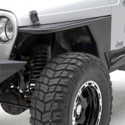 Smittybilt - Smittybilt 76872 XRC Front Tube Fenders w/o Flare Black for 97-06 Wrangler TJ - Image 5