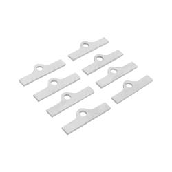 Mr Gasket - Mr Gasket 3681 Valve Cover Hold-Down Brackets 8 Pc. w/.25" Dia. Holes ALL - Image 2