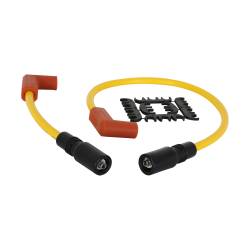 ACCEL - ACCEL 171100-Y Custom Motorcycle Spark Plug Wire for 00-17 Softail 8mm Yellow - Image 4