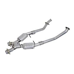 BBK Performance Parts - BBK Performance 2.5" Long X-Pipe w/Converters 96-98 Mustang GT 4.6L 1666 - Image 71