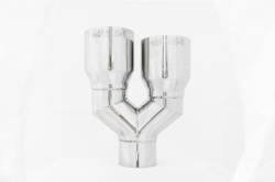 MBRP Exhaust - MBRP Exhaust T5171 T304 SS 2.5" In Single Wall Angle Cut Dual 3.5" Outlet Tip - Image 2