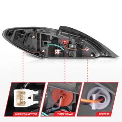 Anzo USA - Anzo USA 321347 Taillight Assembly for 10-16 Genesis Coupe - Image 2