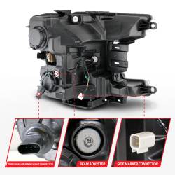 Anzo USA - Anzo USA 111570 LED Projector Headlight for 18-20 F150 - Image 2