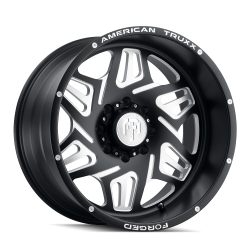 American Truxx - American Truxx ATF1908 Orion 22x12 8x180 -44mm Black/Milled ATF1908-22278-44M - Image 1