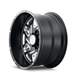 American Truxx - American Truxx ATF1908 Orion 22x12 8x180 -44mm Black/Milled ATF1908-22278-44M - Image 2