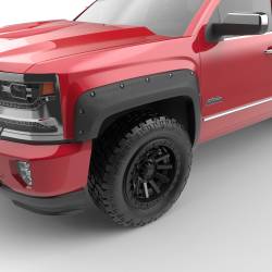 EGR - EGR BLF1009 Baseline Bolt-On Look Fender Flares Black for 15-19 Silverado HD - Image 2