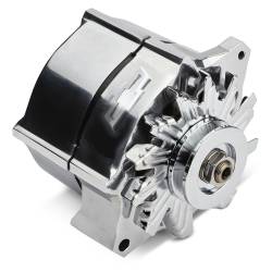 Proform - Proform 141-151 Polished Slant-Edge Alternator for Chevy SB/BB V8 - Image 1
