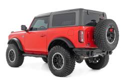 Rough Country Suspension Systems - Rough Country 41008A BA2 Side Step Bars for 21-26 Ford Bronco 2DR - Image 3