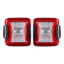 AMERICAN MODIFIED - AMERICAN MODIFIED AMJPCA03302 LED TAIL LIGHTS CLEAR LENS - Image 2