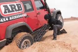 ARB - ARB TREDPROMGO TRED Pro Monument Grey/Orange Recovery Boards - Image 266