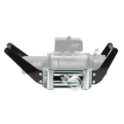 Smittybilt - Smittybilt 2811 Universal Winch Cradle for Up To 12k Winch Black Powdercoat - Image 2
