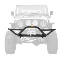 Smittybilt - Smittybilt 76721 SRC Front Bumper Black for 87-06 Jeep Wrangler TJ/YJ - Image 2